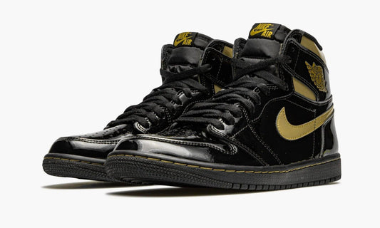 Air Jordan 1 High Black Metallic Gold - 555088 032 | The Sortage