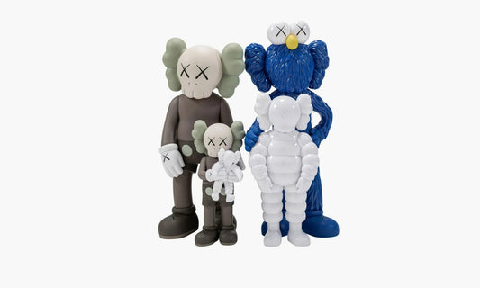 Family Vinyl Figures Brown Blue White - KAWS065 | The Sortage