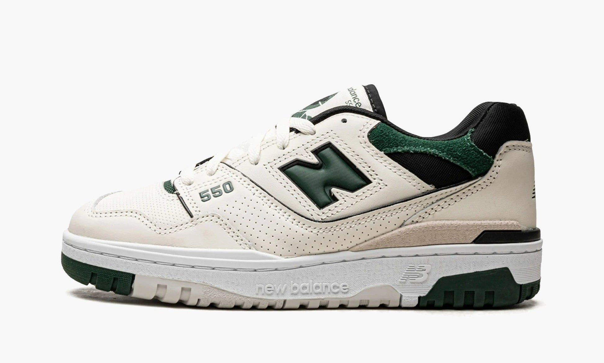 New Balance 550 Sea Salt Pine Green - BB550VTC | The Sortage