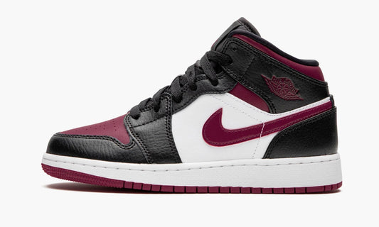 Air Jordan 1 Mid GS BRED TOE - 554725 066 | The Sortage