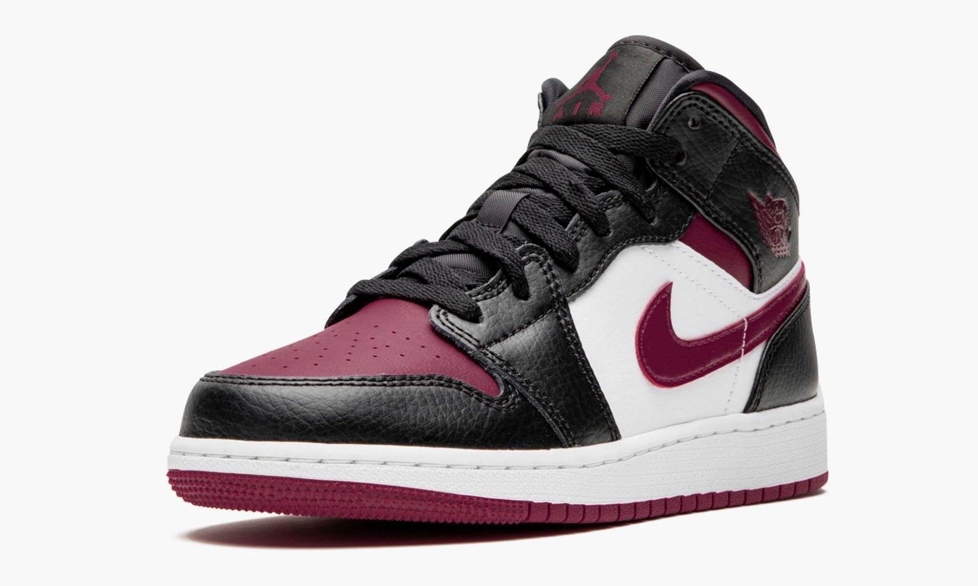 Air Jordan 1 Mid GS BRED TOE - 554725 066 | The Sortage