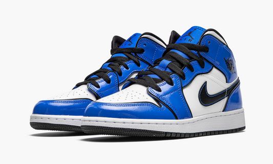 Air Jordan 1 Mid SE GS Signal Blue - BQ6931 402 | The Sortage