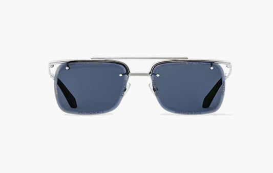LV Super Vision Light Large Square Sunglasses "Blue"