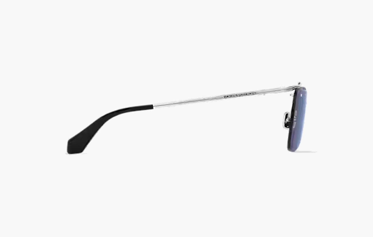 LV Super Vision Light Large Square Sunglasses "Blue"