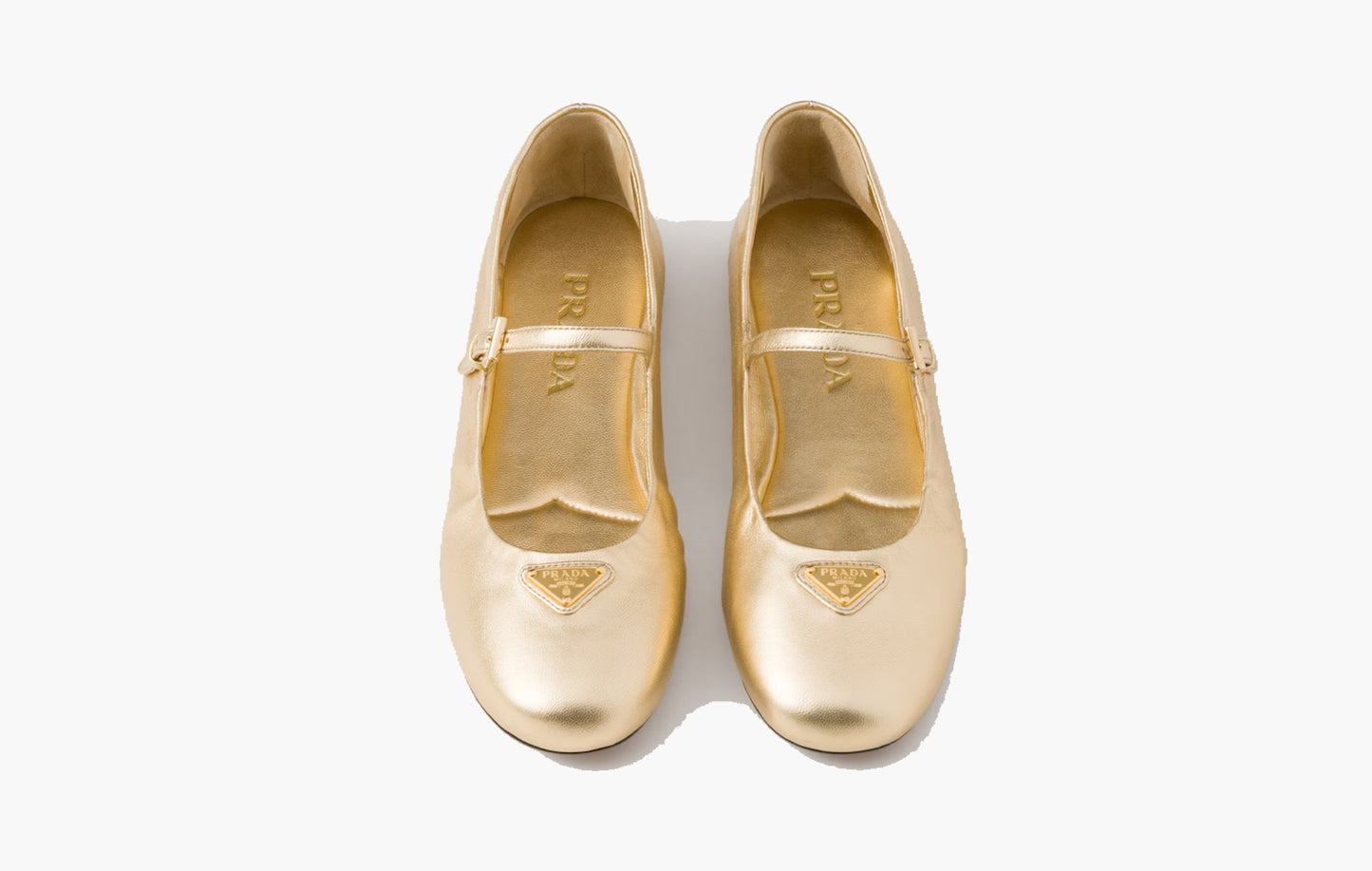Mordore Nappa Leather Ballerinas Lambskin "Platinum"