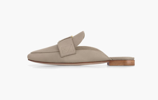 LV Mare Open Back Loafer Grained Calf Leather "Galet Gray"