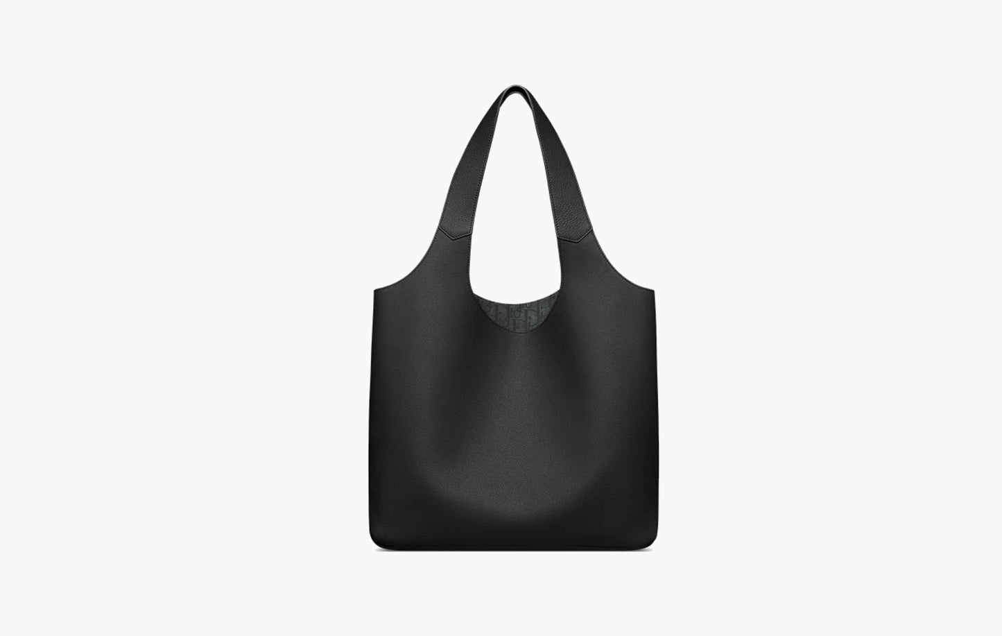Prive Tote Bag "Black Dior Icons Calfskin"