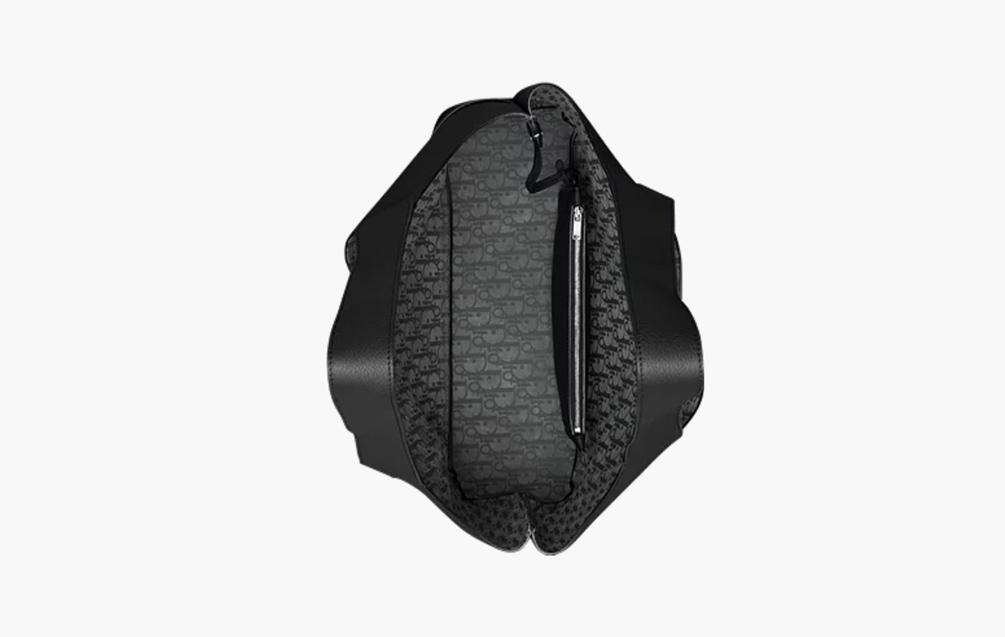Prive Tote Bag "Black Dior Icons Calfskin"