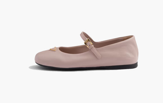 Nappa Leather Ballerinas Lambskin "Water Lily"