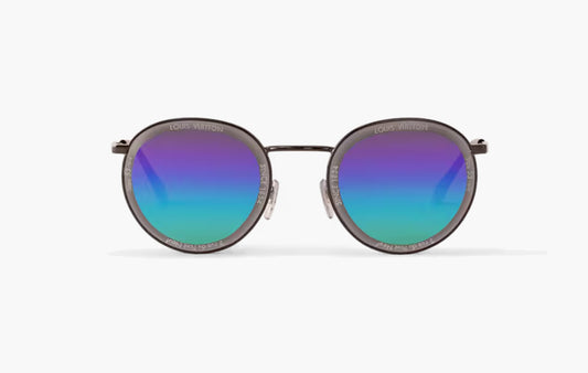LV Super Vision Metal Round Sunglasses