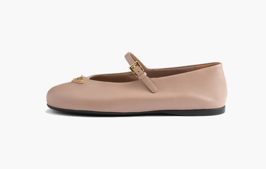 Nappa Leather Ballerinas Lambskin "Powder Pink"