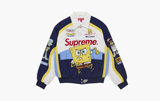 SpongeBob SquarePants Jeff Hamilton Racing Jacket "White"