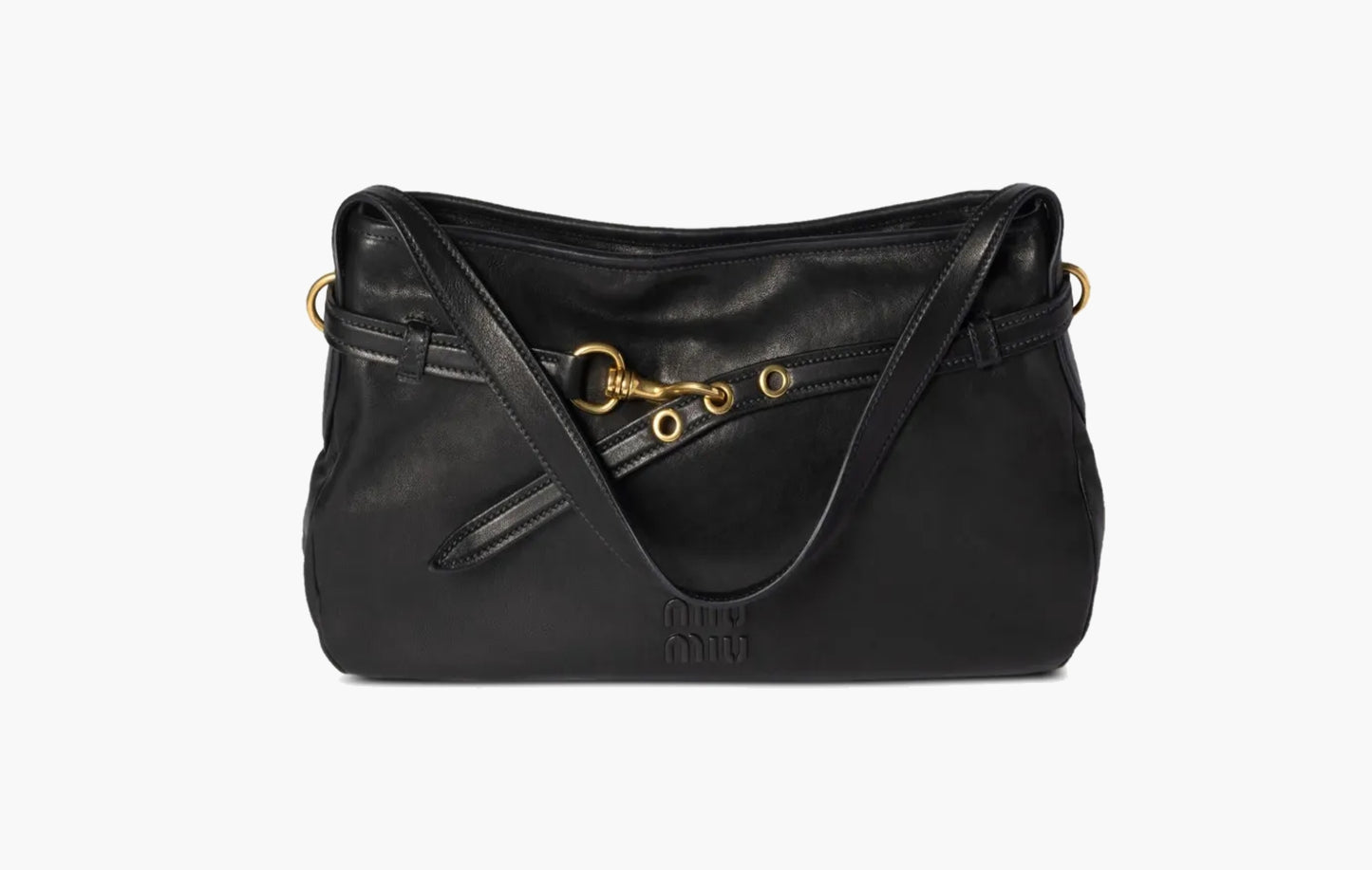 Aventure Nappa Leather Bag "Black"