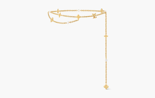 LV Chain Pearl Belt