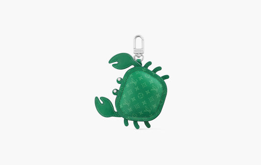 LV Crab Bag Charm "Green"