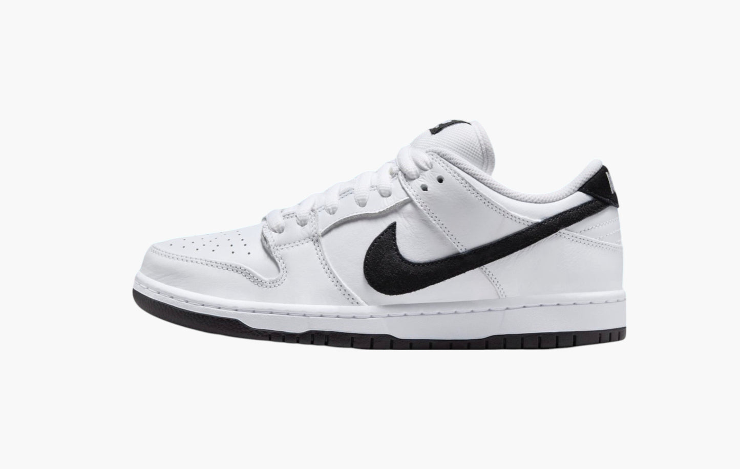 SB Dunk Low "White Black"