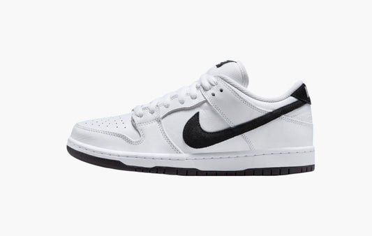 SB Dunk Low "White Black"