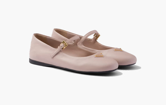 Nappa Leather Ballerinas Lambskin "Water Lily"