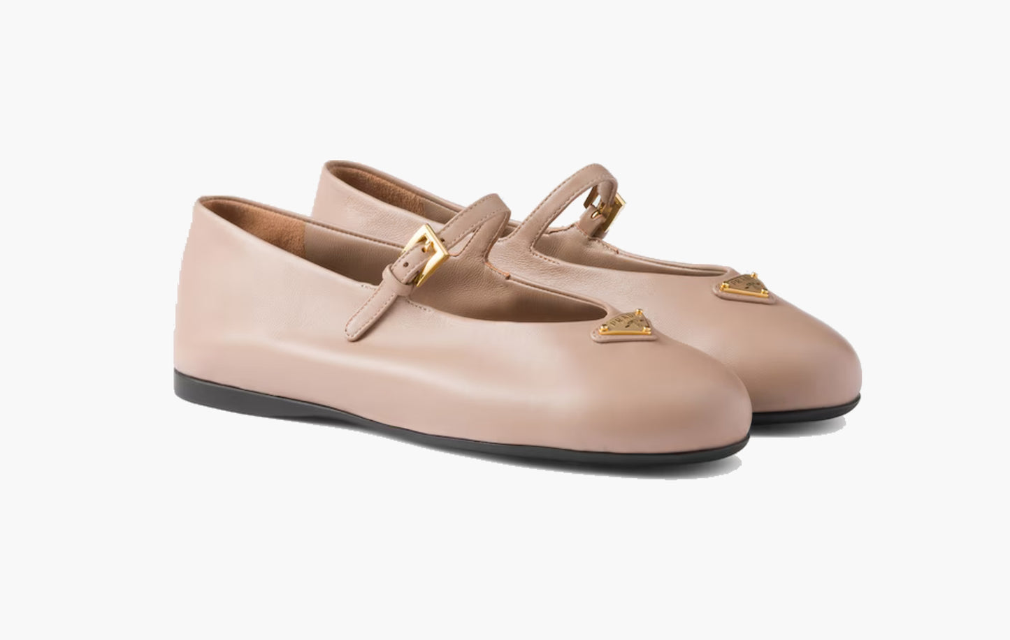 Nappa Leather Ballerinas Lambskin "Powder Pink"