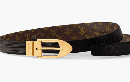 LV Timeless Epi 30mm Belt "Black Noir"
