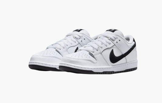 SB Dunk Low "White Black"