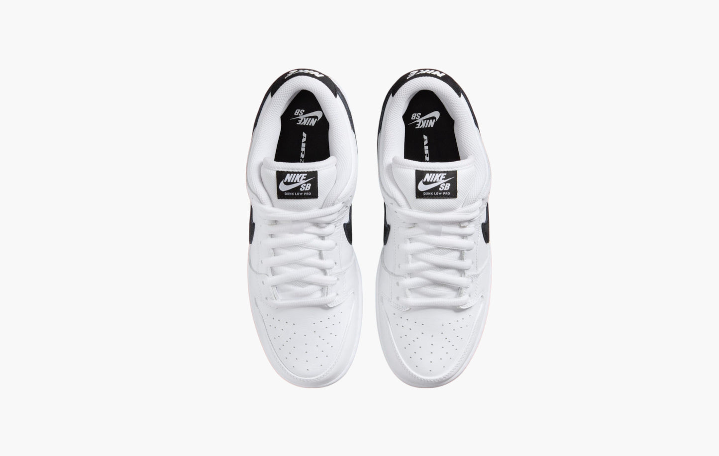 SB Dunk Low "White Black"