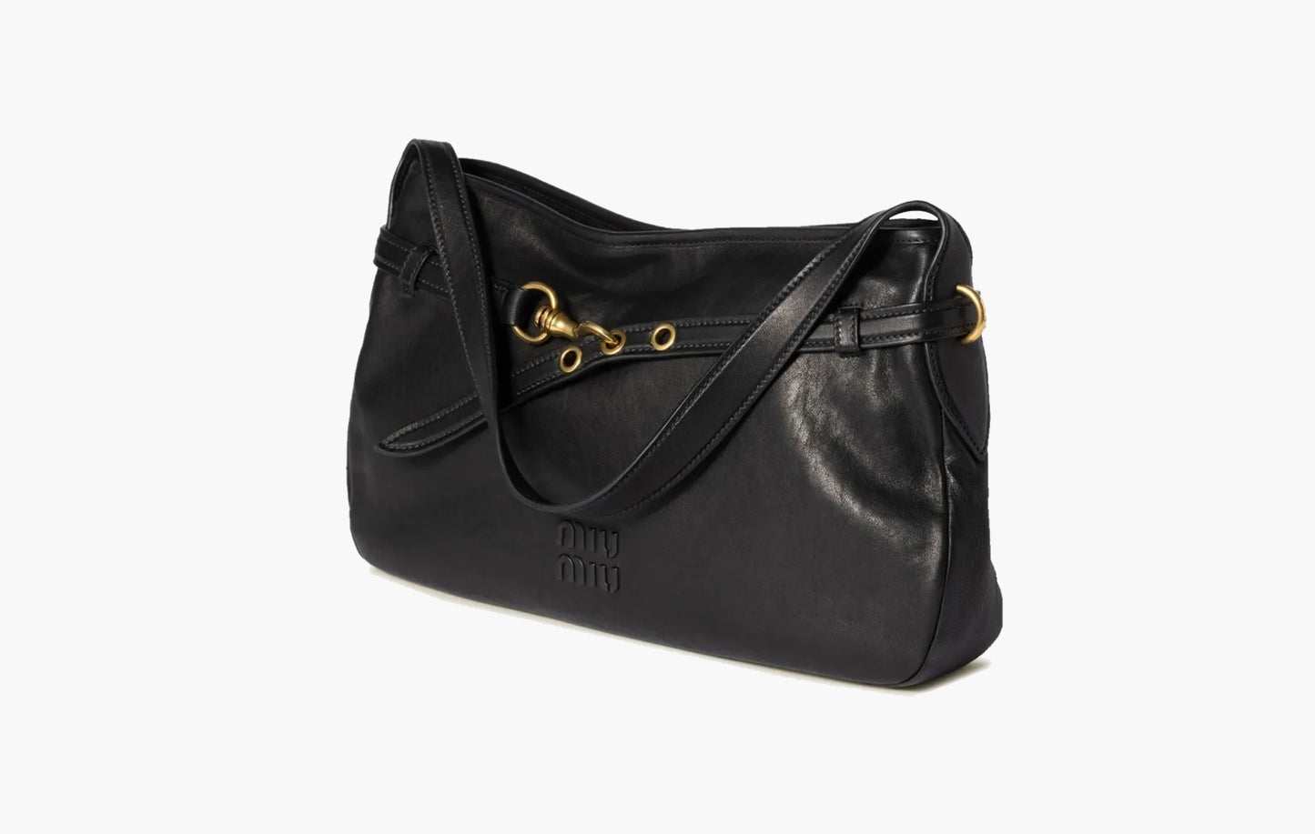 Aventure Nappa Leather Bag "Black"