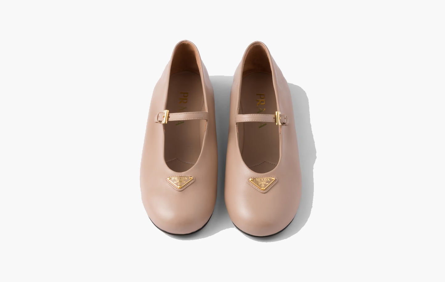 Nappa Leather Ballerinas Lambskin "Powder Pink"
