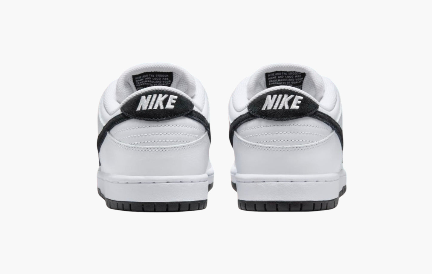 SB Dunk Low "White Black"