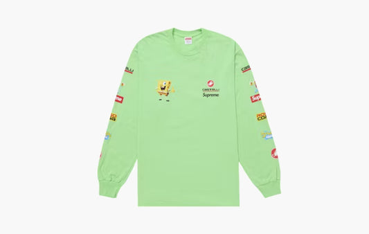 SpongeBob/Castelli Racing L/S Tee "Green"