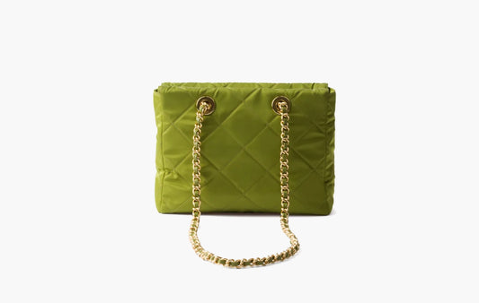 Re-Edition 1995 Chaîne Re-Nylon tote Bag "Ivy Green"