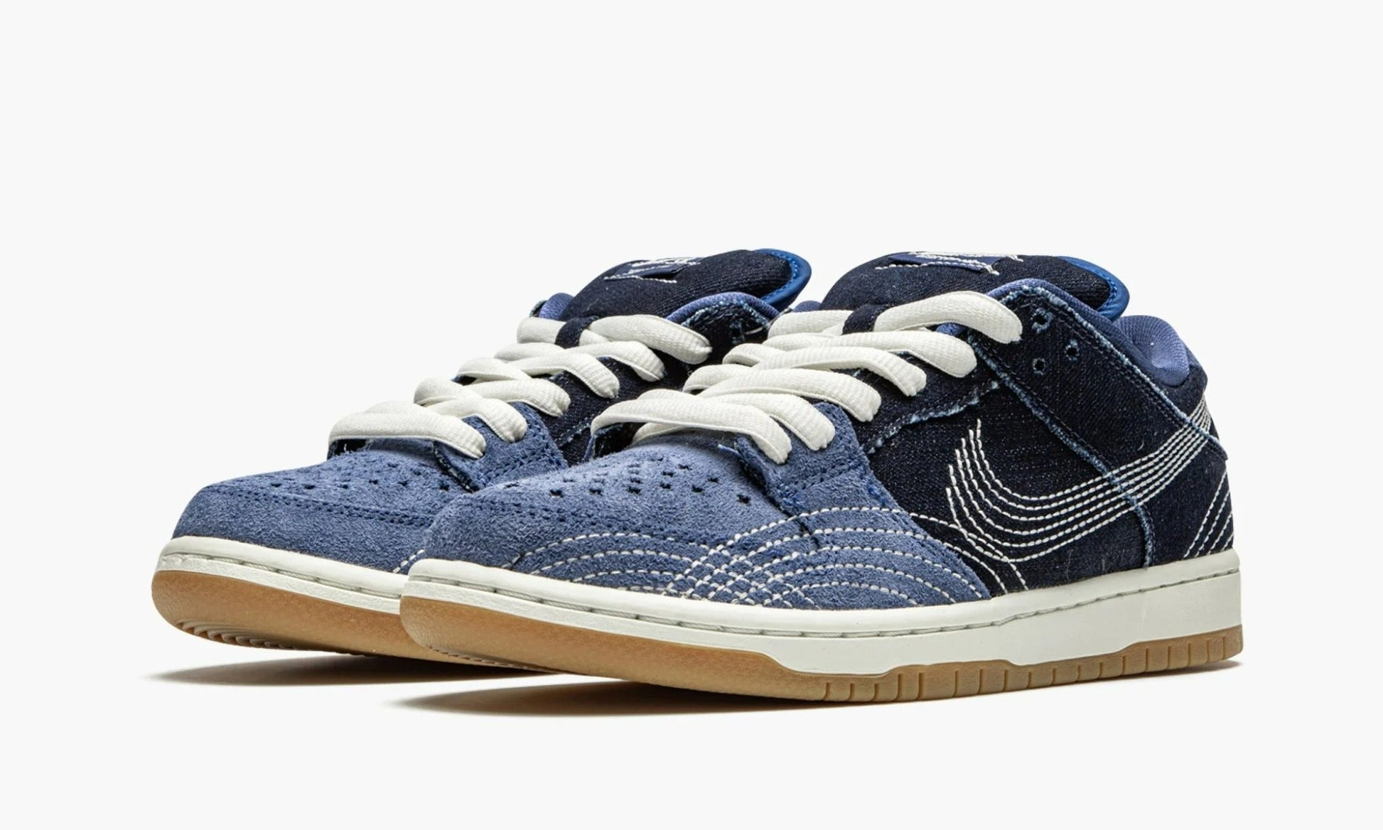 Dunk SB Low Sashiko Denim Gum - CV0316 400 | The Sortage