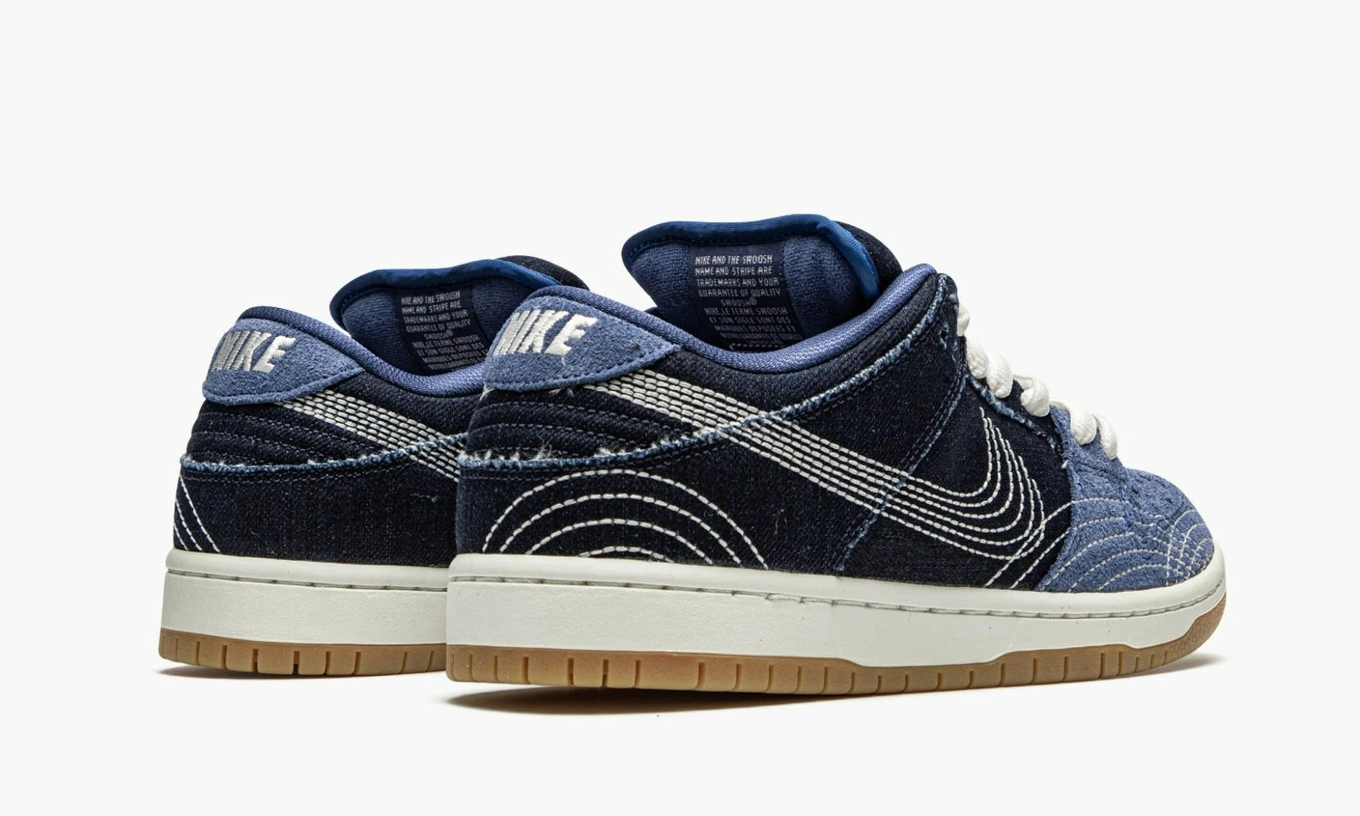 Dunk SB Low Sashiko Denim Gum - CV0316 400 | The Sortage