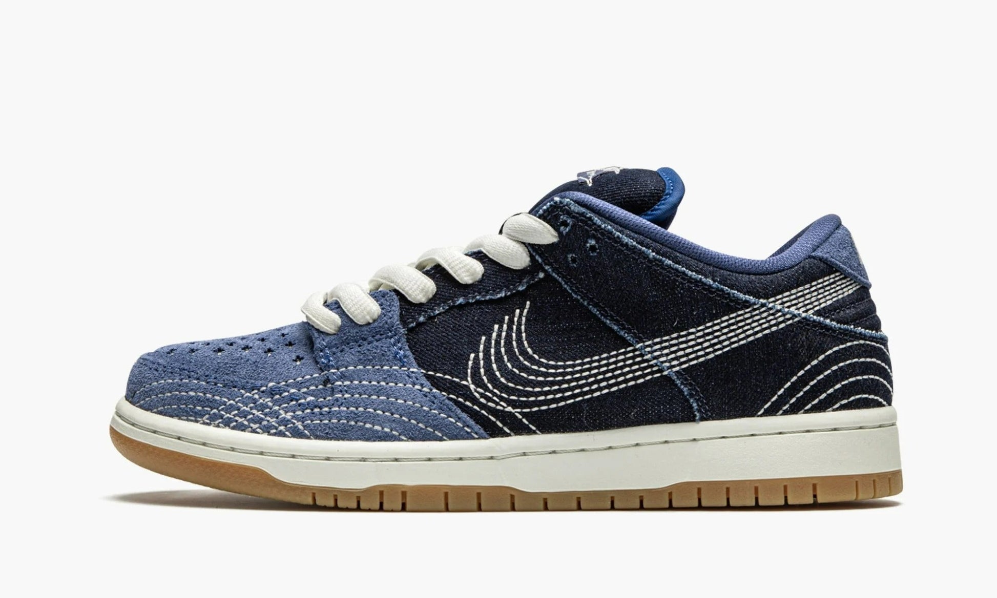Dunk SB Low Sashiko Denim Gum - CV0316 400 | The Sortage