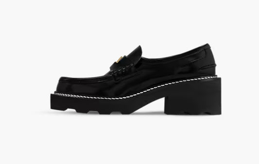 LV Beaubourg Loafer "Glazed Calf Leather Black"