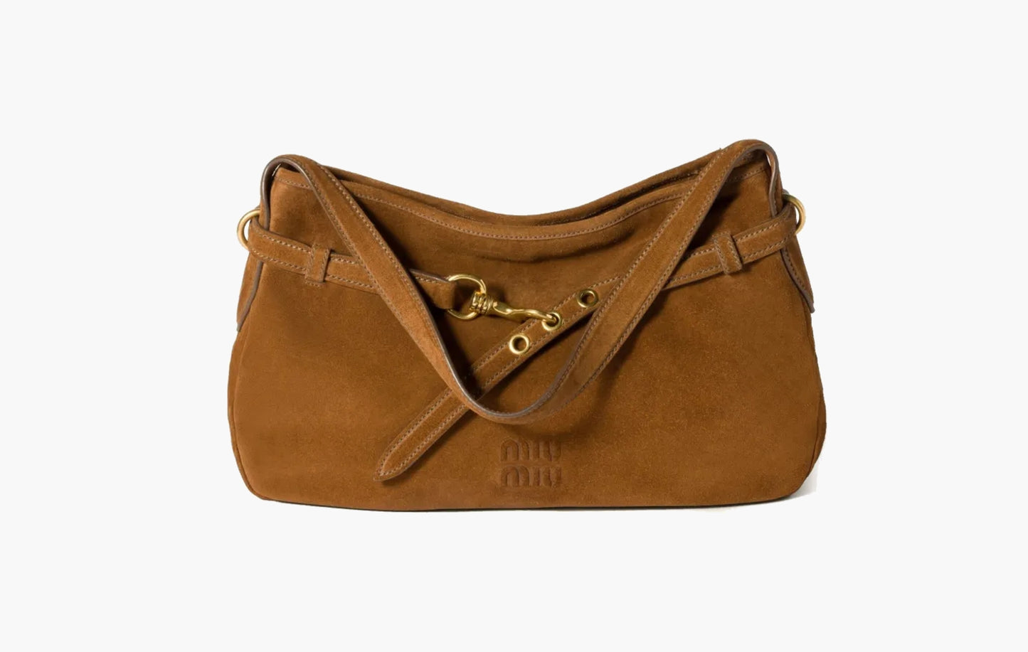 Aventure Suede Bag "Oak"