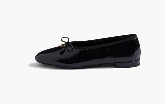 Naplak Patent Leather Ballerinas Lambskin "Black"