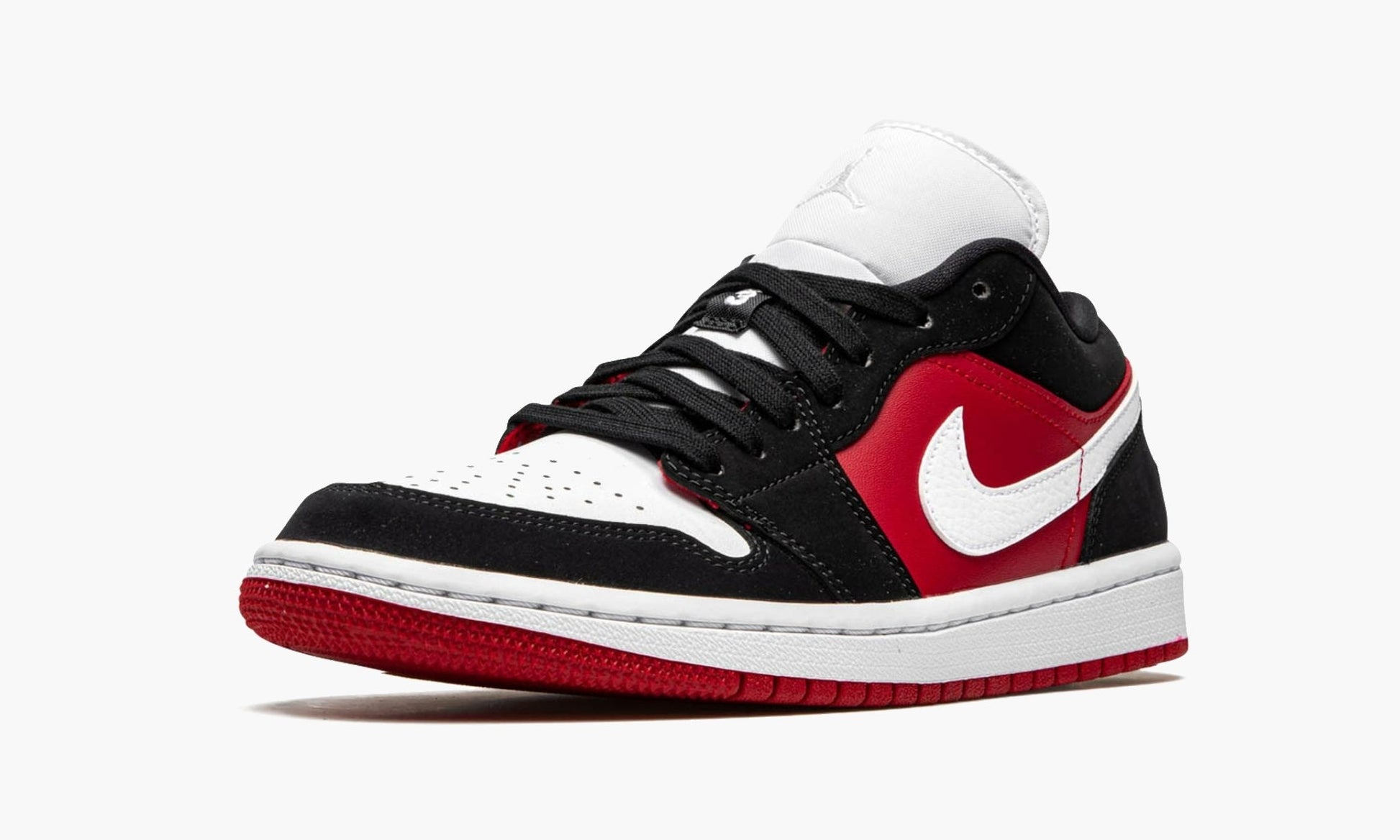 Air Jordan 1 Low WMNS Black White Gym Red - DC0774 016 | The Sortage