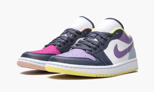 Air Jordan 1 Low WMNS Mismatched Purple Magenta - DJ4342 400
