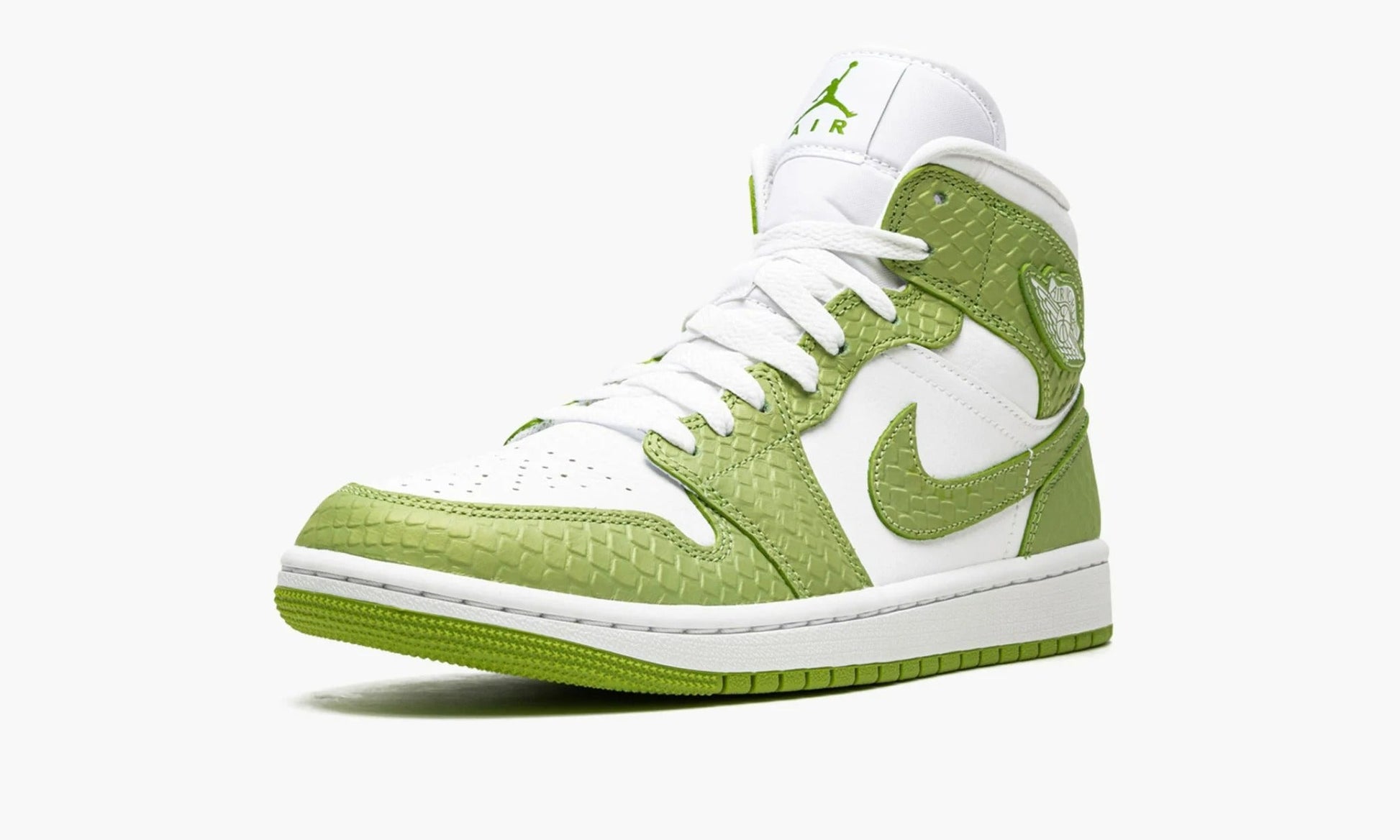 Air Jordan 1 Mid Green Python - DV2959 113 | The Sortage